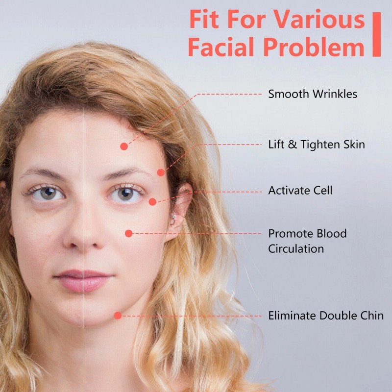 Electric V Face Lifting Device Photon Therapy Double Chin Remove