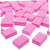 Beavorty 100pcs Block Nail File Double-sided Buffing Sponge for Manicure