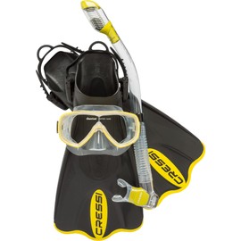 Cressi Palau SAF Set, Yellow, L/XL