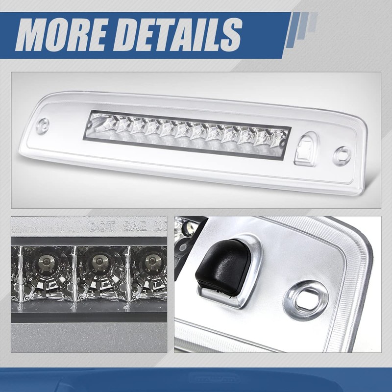 Auto Dynasty LED 3rd Third Tail Brake Light High Mount