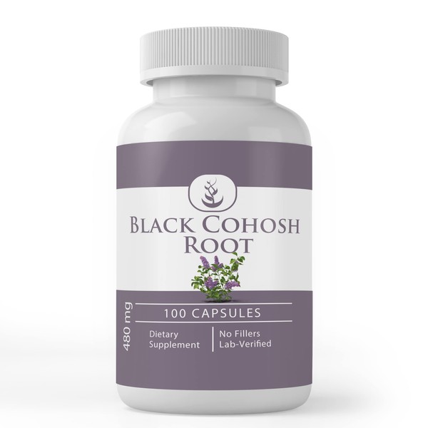 Pure Original Ingredients Black Cohosh Root, (100 Capsules) Always Pure, No Additives Or Fillers, Lab Verified
