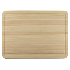 Shun Hinoki Board, Large Wood Cutting Surface with Juice Groove, , 20 x 14 x 1 Inches