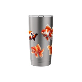 Oranda Goldfish Breeders Ranchu Aquarium Fish Tank Stainless Steel Insulated Tumbler