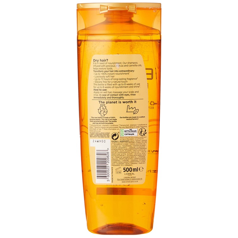L 'Oréal Außergewöhnlicher Oil Shampoo, 500 ml