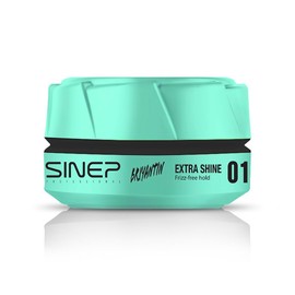 Sinep Brillantine Hair Wax, 150 ml, Extra Shine, Frizz-Free, for Silky, Straight Hair