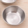 16Pcs Stainless Steel Sauce Dishes Round Seasoning Dishes Sushi Dipping
