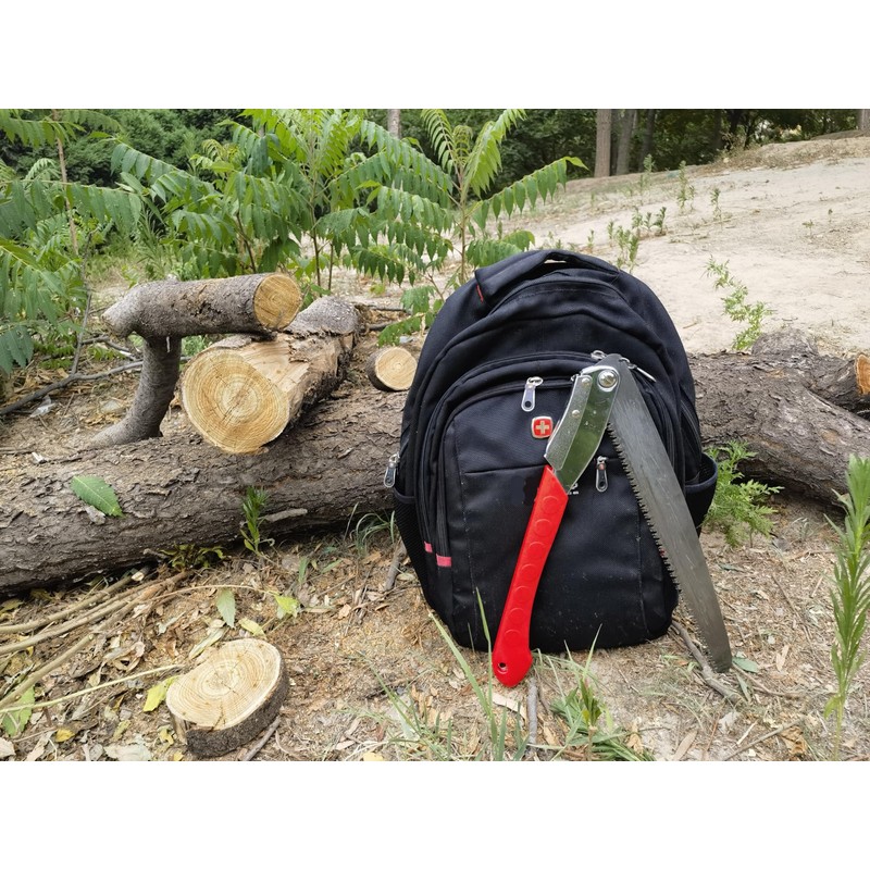 DragonflyTEC Large Folding Saw:Extra-Long 14-Inch Blade Camping Saw for Hiking