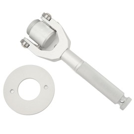 X3 Belt Changing Tool for Can-Am Maverick X3/X3 MAX/RS 2017-2023, Heavy-Duty Aluminum Alloy Clutch Removal Kit Extended Thread Length and Positioning Flange Fits 64"/72" Wheel Base (Silver)