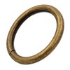 Wuuycoky Bronze 0.8" Inner Diameter O-rings Rings Non Welded Strap