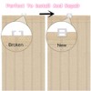Fabselection 89mmVertical Blind Top Hangers,Retainer Holder Vertical Blind Repair Kit