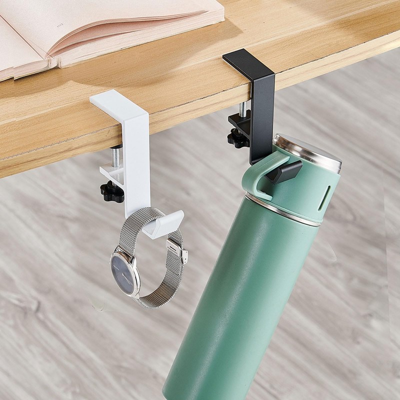 KISOY 2PCS Purse Hook for Table Handbag Hangers Bag Hooks