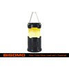 Outdoor Camping Lantern, Flame Effect or White Light, Diameter 87