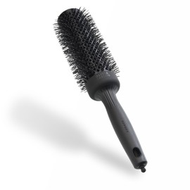 Olivia Garden Expert Blowout Speed Black Label - Matte Black - 45 - Ceramic Round Brush with Extra Long Barrel for 25% Faster Blowouts