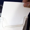 Taymar OD110 2 pieces DIN long (DL) brochure holder, brochure