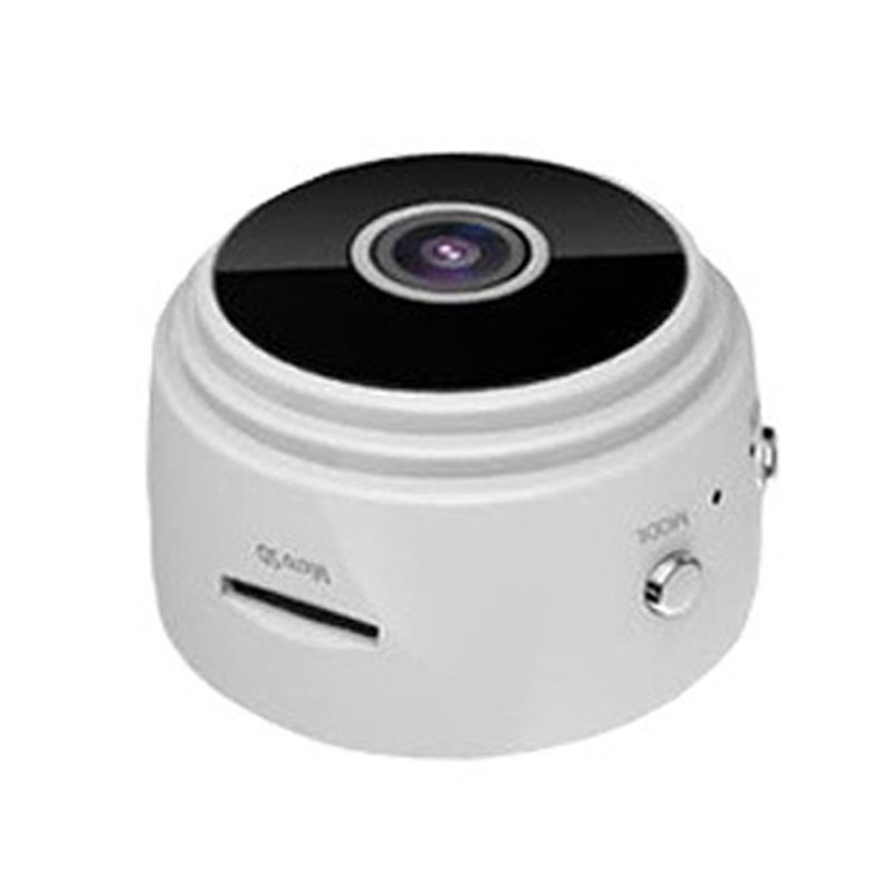 WiFi Remote Camera 1080P HD Infrared Night Vision Compact Size