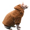 Sphynx Cat Sweater Warm Thickened Knitted Stratch Hairless Cat Clothes