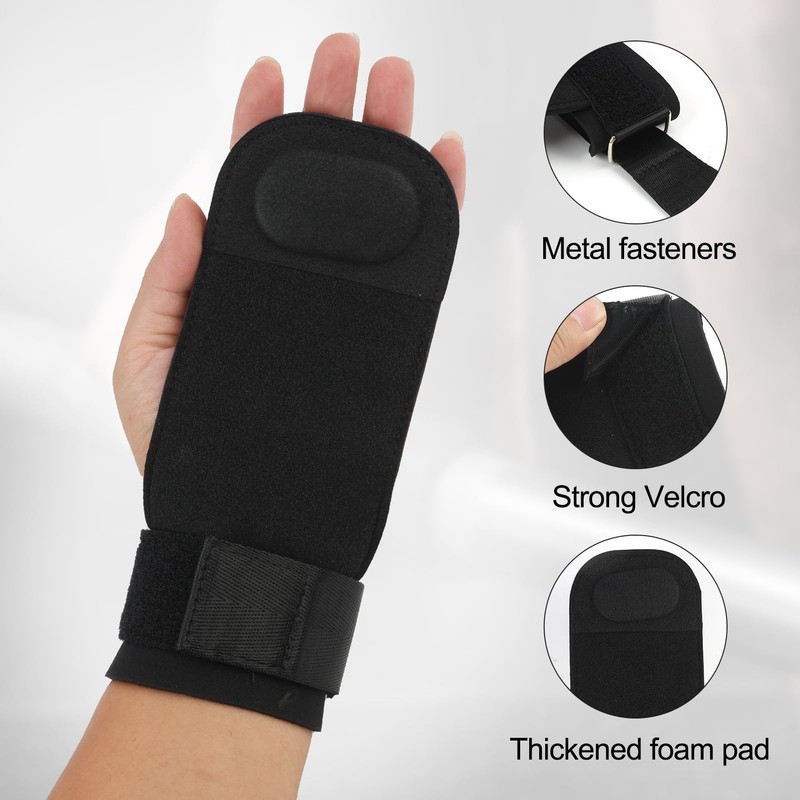 Wrist Straps for Weightlifting, Workout Wrist Wraps with Dual-Layer Oxford
