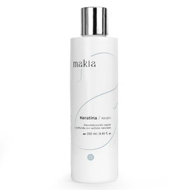 Keratina en Crema para Peinar Makia | Con Protector Térmico y UV | Hidrata, Define y Protege