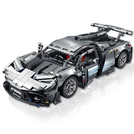 DSROG Sports Car Model Building Kit, Racing Car Building Blocks 1:14 AMG GT Car Display Set Minifigure Great Collection Gifts for Adults Home Decorations 1391 PCS