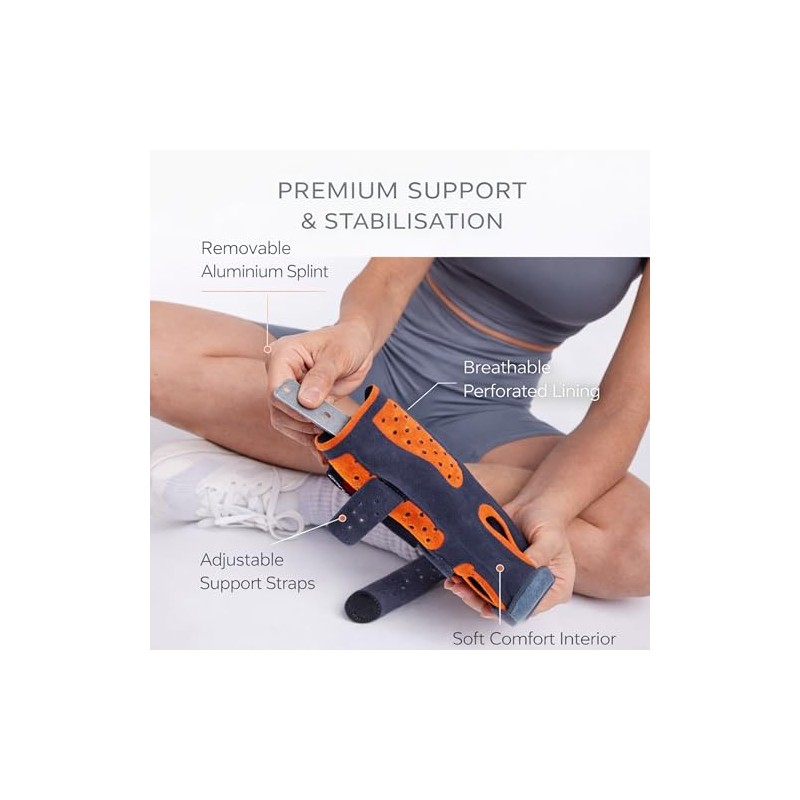Orliman Medically Approved Immobilising Wrist Support With Palm Splint -
