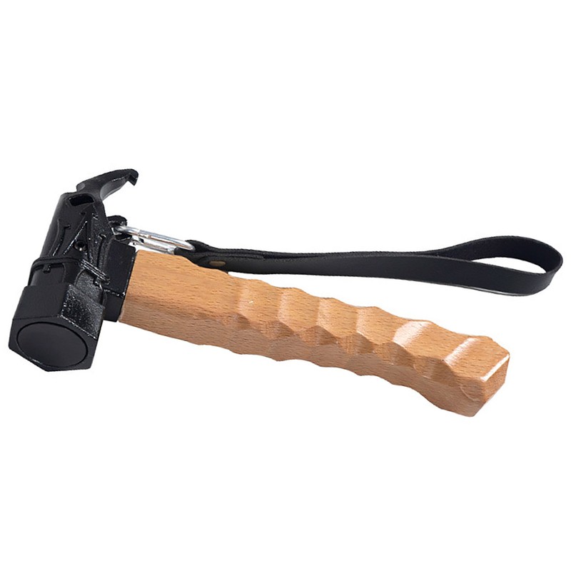Camping Hammer Stainless Steel Tent Hammer Shock Absorbing Head Ergonomic