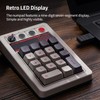 AKNES 8bitdo Retro 18 Mechanical Numpad, 2-in-1 PC numpad and