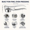 3 Pack Silver Zinc Alloy Garlic Press Manual Garlic Crusher