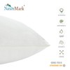 NatureMark Pack of 2 Jersey Cushion Covers, Side Sleeper Pillows,