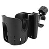 Stroller Cup Holder with Phone Holder, 2-in-1 Universal Cup Holder