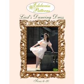 Edelweiss Patterns Liesl's Dancing Dress Vintage Sewing Pattern - Sound of Music Costume Pattern