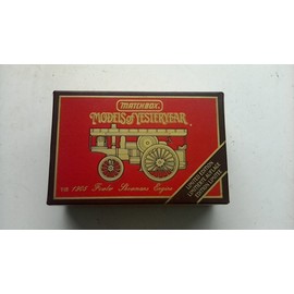 Matchbox Models of Yesteryear 10 1905 Fowler Showmans Engine - Named Sunny Boy II - Hey-Ho Come to The Fair - About 4 inches Long - Diecast