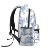 moremohome toile print backpack,coquette backpack,trendy backpack,aesthetic backpack,french style blue and