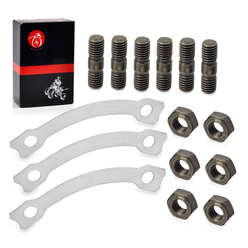 Sprocket Hub Locking Stud Nut Washer Kit For YAMAHA Blaster