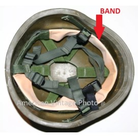 US Military Helmet Liner Sweat Band Head Strap for PASGT M1 Steel Pot Military Army USMC USA