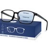 EASY READ TR90 Progressive Multifocal Reading Glasses for Men,Rectangular Blue