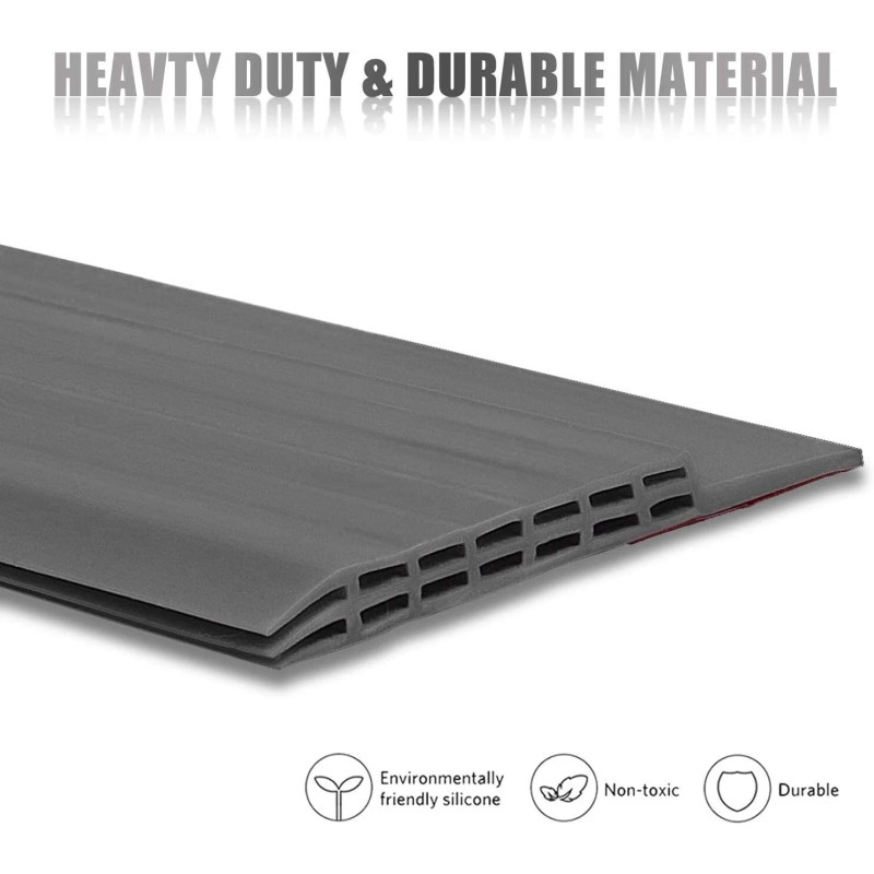EVOTECH 1PACK Grey 3.4" W x 39" L Widened Door