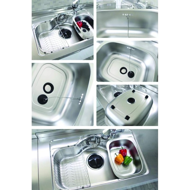 WANANG Stainless Steel Washing-up Bowl Multi-purpose Dish Tub for Sink/Wash