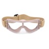 Military Goggles Impact Resistant and Breathable Outdoor Protective Glasses for