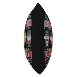 Funny Christmas Jokes Nut Cracker Shirts Crack Deez Ugly Christmas Nuts Nutcracker Funny Style Meme Throw Pillow, 18x18, Multicolor