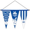 North Melbourne Kangaroos AFL Footy Set of 3 Felt Wall