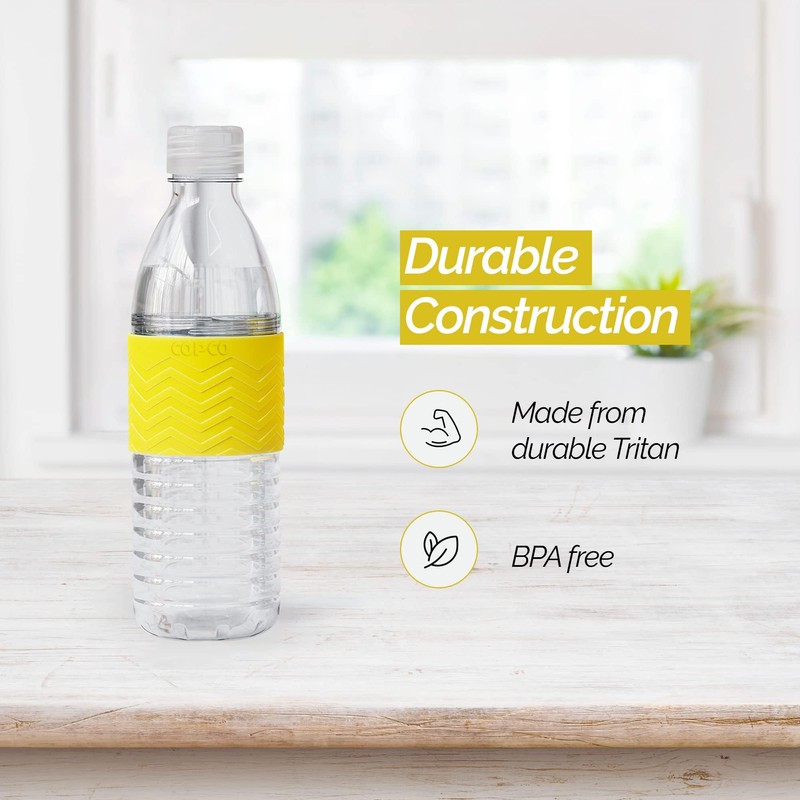 Copco Hydra 16.9 oz Water Bottle with Leak-Proof Lid -