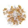 160pcs Anillos para Trenzas para el Cabello Anillo para Rastas