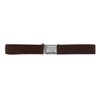 CTM® Kids' Adjustable Elastic Belt with Magnetic Buckle, Brown