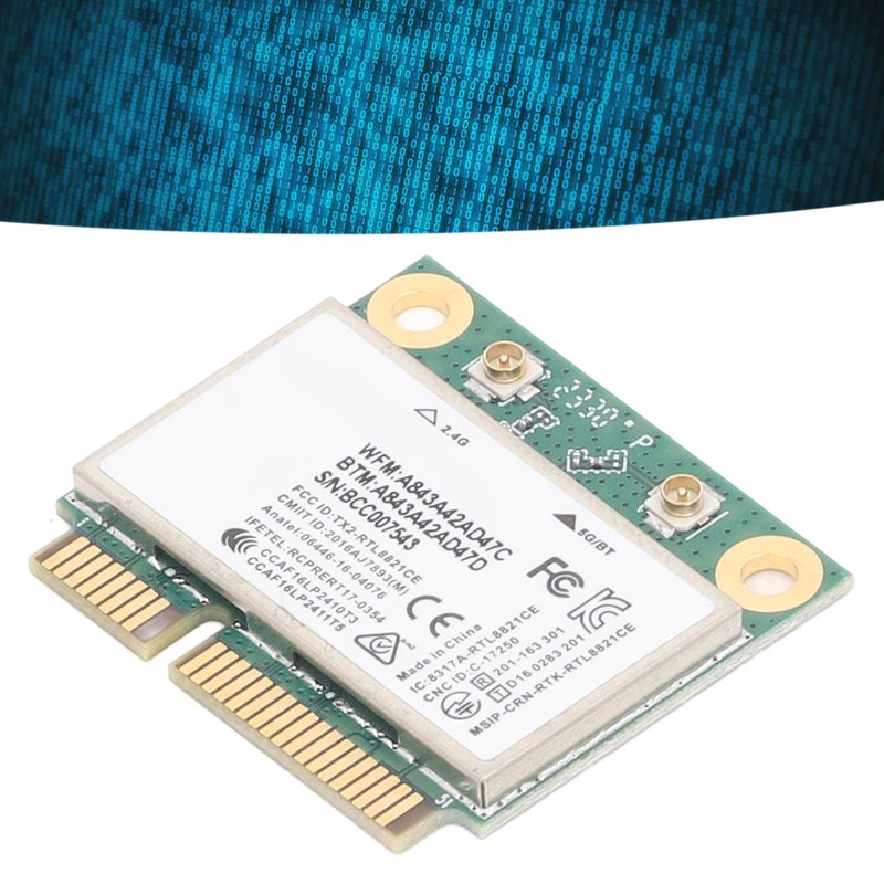 RTL8821CE Network Card Module 433Mbps BT4.2 802.11AC 2.4GHz 5GHz Mini