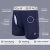 Spyder Mens Boxer Briefs Performance Nylon Mesh Sports Underwear With