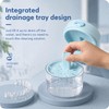 Retainer Cleaner Case, Retainer Case for Women Teen Girls, 3-in-1