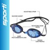 Sporti Antifog S3 Goggle - Blue Lens/Black Frame