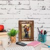 Mother & Son Love Forever Photo Frame - Farmhouse Wooden