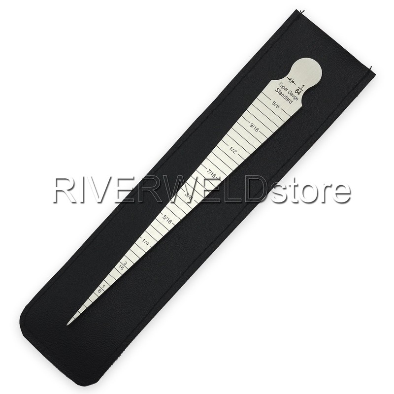 RIVERWELD Taper Welding Gauge Max Range: 5/8" & 15mm Min