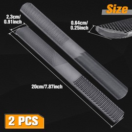 SPEEDWOX 4 Way Wood Rasp File Set Hand File and Round Rasp Half Round Flat & Needle Files Metal Files Set for Sharping Wood and Metal Tools Rasps for Woodworking
